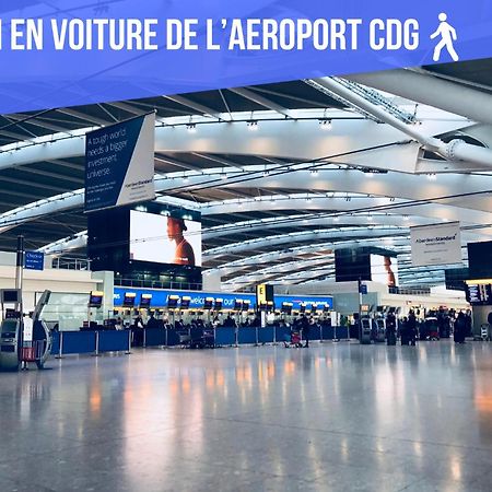 Le Nid Douillet Appartement Confortable A 5 Min Du Stade De France Et Proche De L'Aeroport Cdg Saint-Denis  Exterior foto