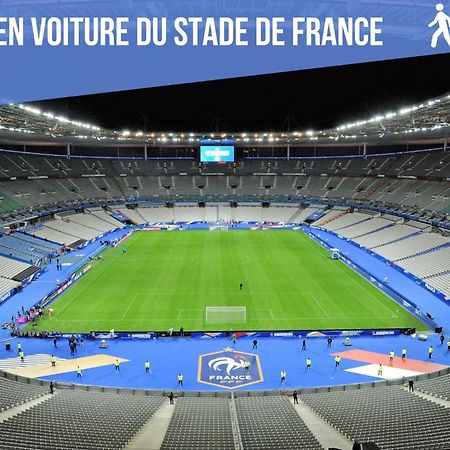 Le Nid Douillet Appartement Confortable A 5 Min Du Stade De France Et Proche De L'Aeroport Cdg Saint-Denis  Exterior foto